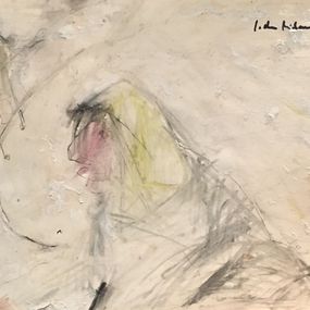Gemälde, 1966 White Paris Blanc  Bistro Le poète inspiré The inspired poet, Jochen Michaelis