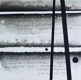 Painting, Méditation Zen, Sounya Whang