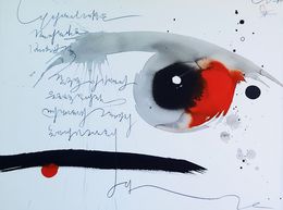 Painting, Méditation Regard, Sounya Whang