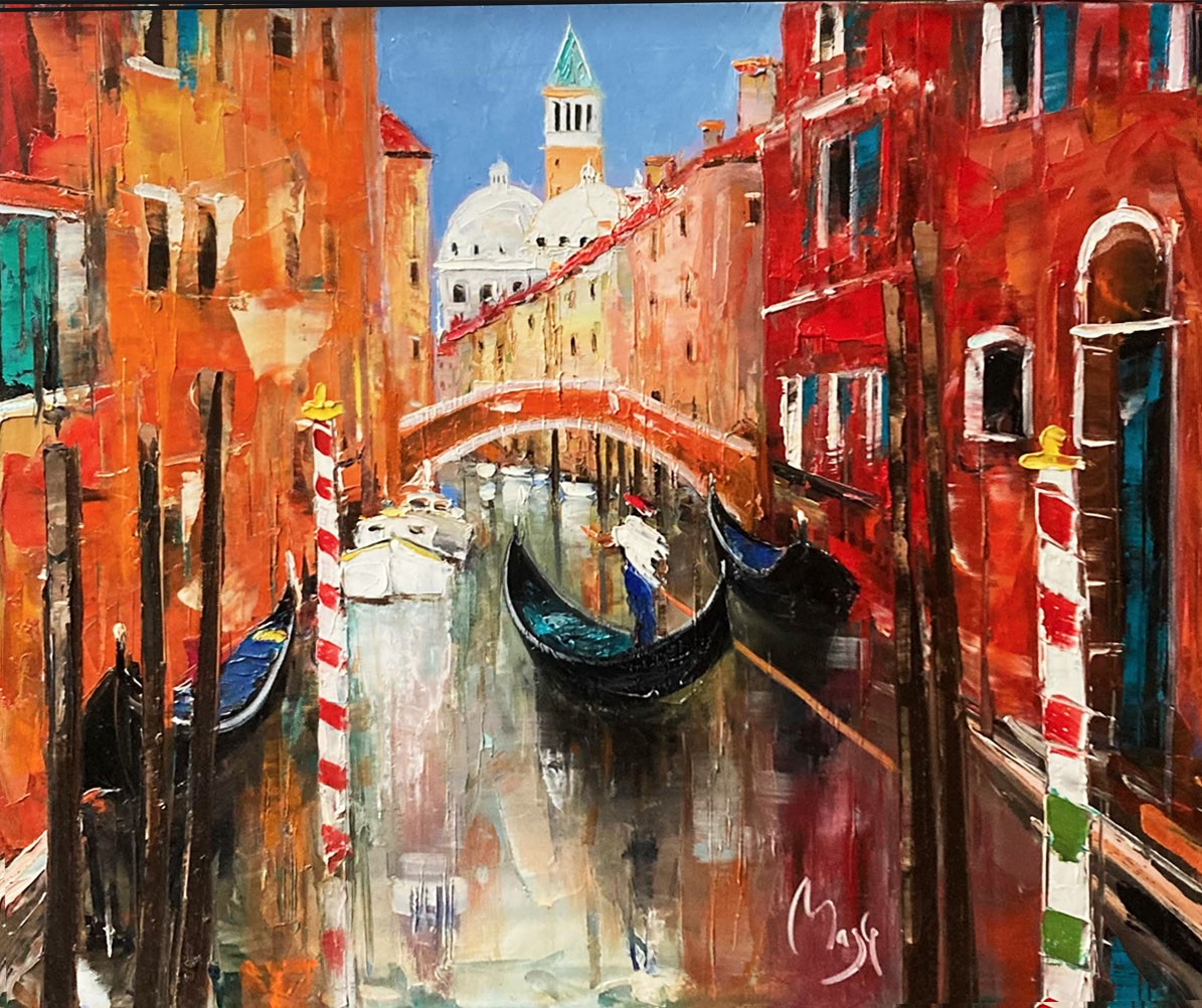 Louis Magre, promenade en gondole VENISE AV Louis Magre, promenade en gondole VENISE AV