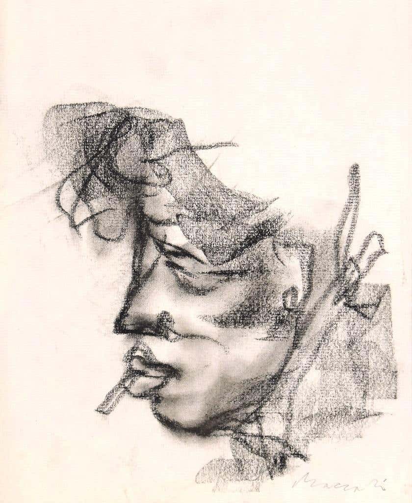 Mino Maccari, Portrait Mino Maccari, Portrait
