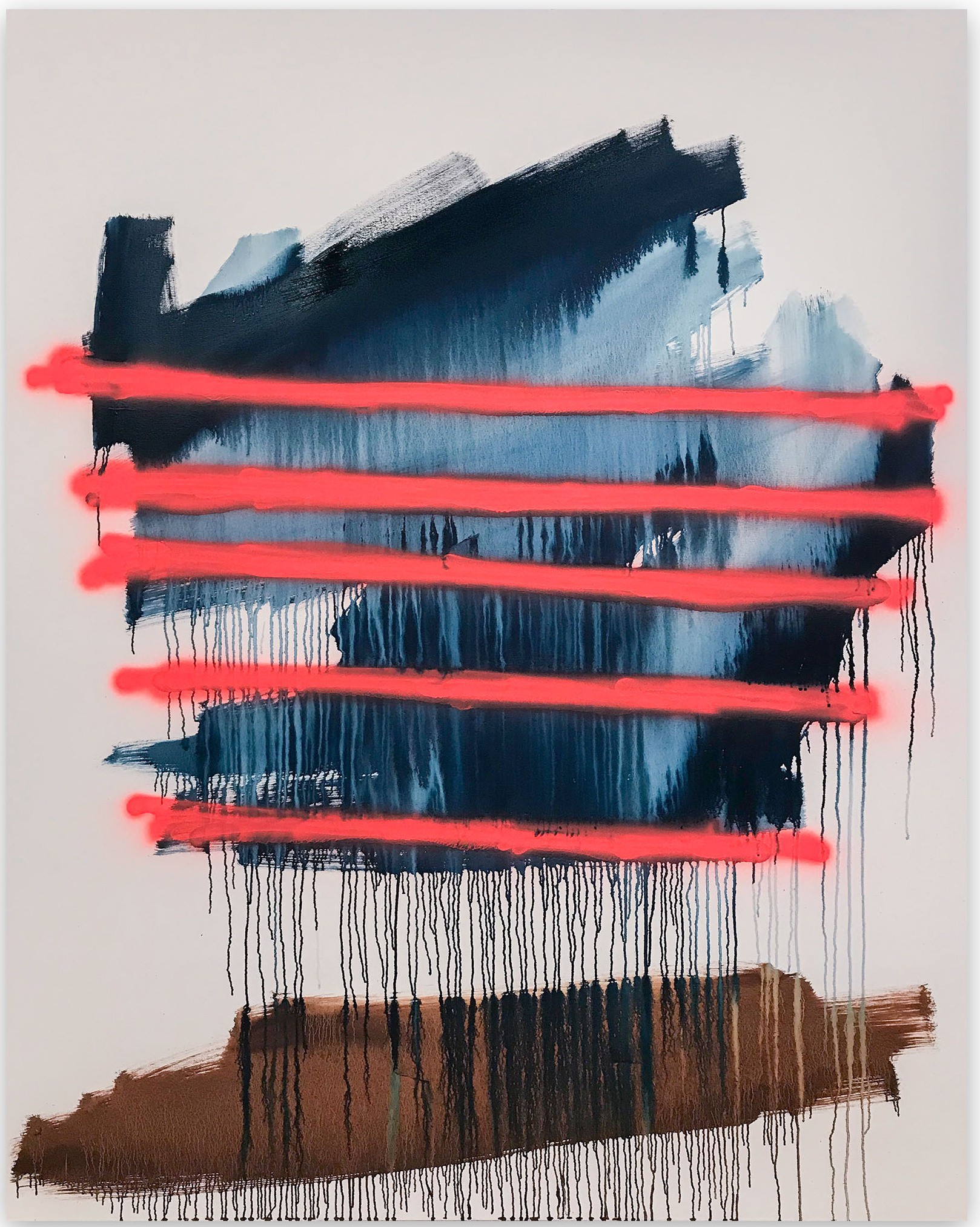 Tommaso Fattovich, Delirio En Carretera (Abstract painting) Tommaso Fattovich, Delirio En Carretera (Abstract painting)