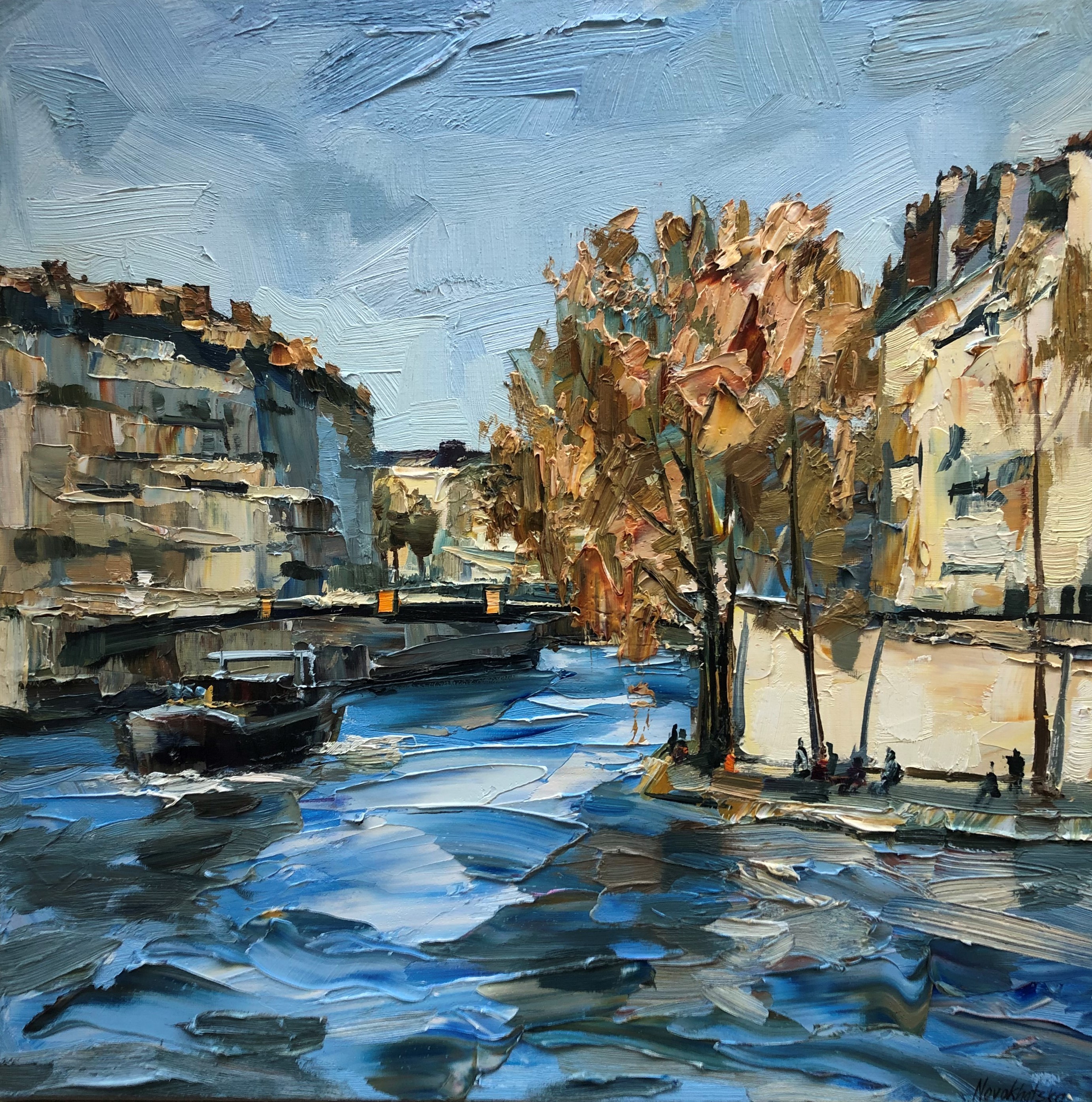 Olga Novokhatska, La Seine Olga Novokhatska, La Seine