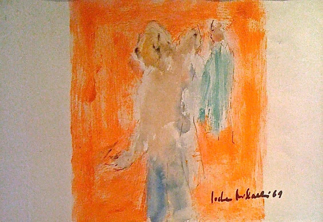 Jochen Michaelis, 1969 Paris Orange Parisiens Face à Face Jochen Michaelis, 1969 Paris Orange Parisiens Face à Face