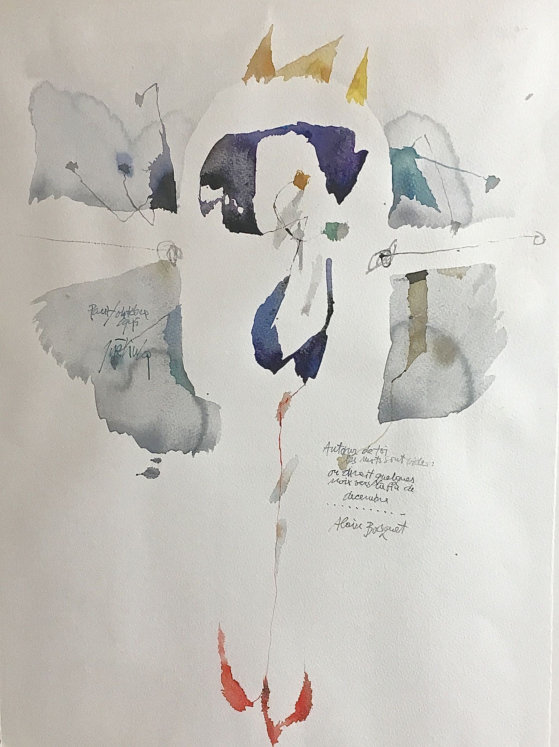 Joze Ciuha, 1995 Abstraction Poetry Alain Bosquet Joze Ciuha, 1995 Abstraction Poetry Alain Bosquet
