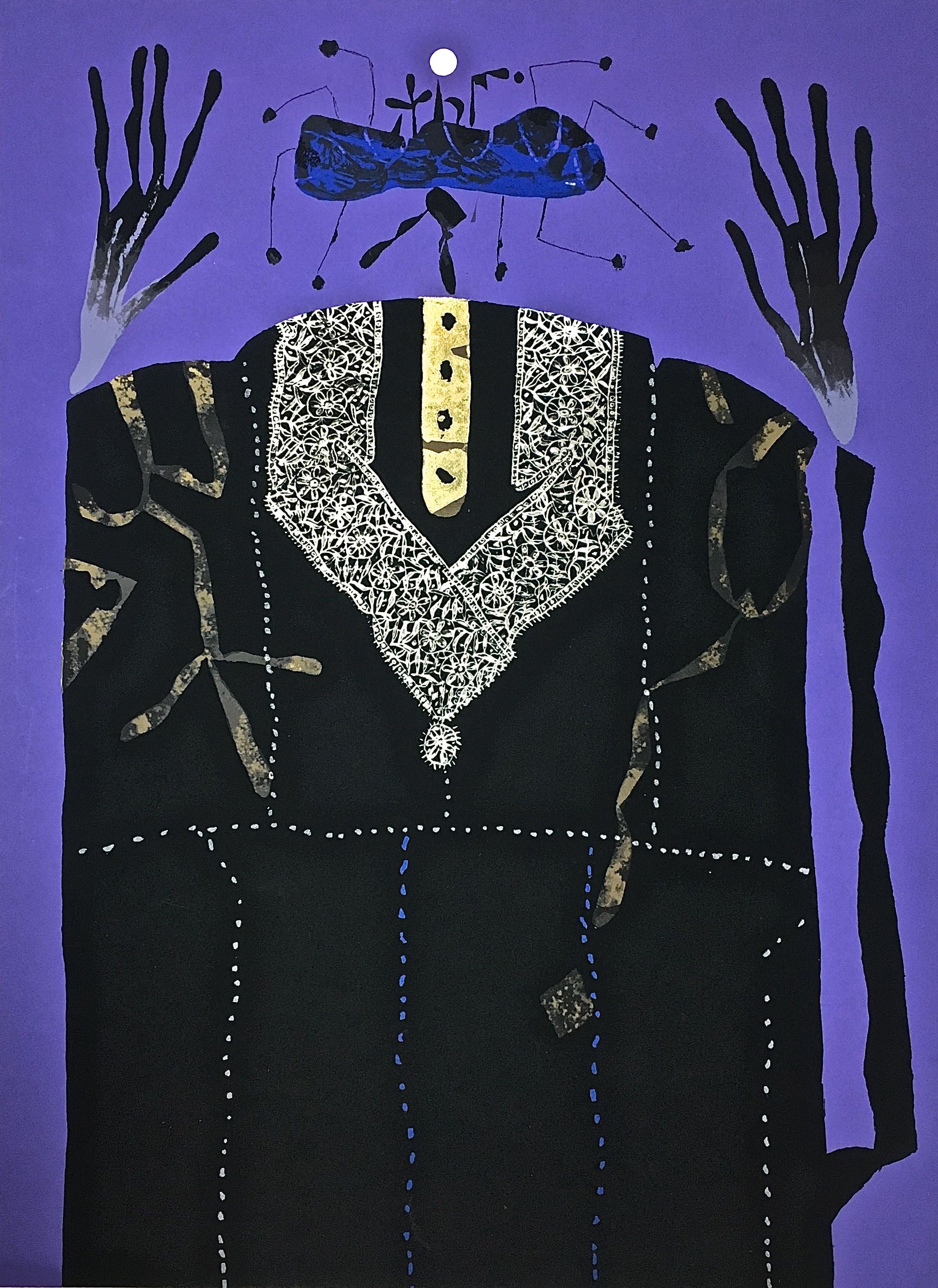 Joze Ciuha, Prophète violet Prophet in purple Joze Ciuha, Prophète violet Prophet in purple
