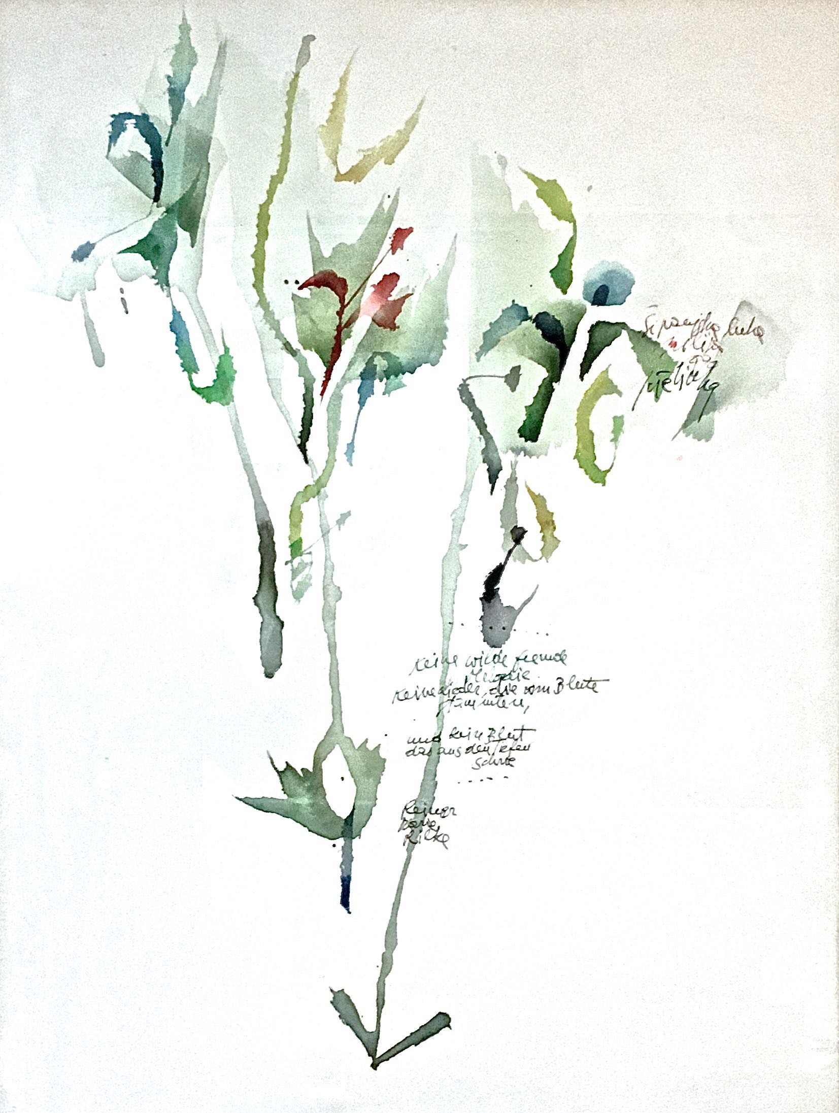 Joze Ciuha, 1993 Vert Rainer Maria Rilke Green Joze Ciuha, 1993 Vert Rainer Maria Rilke Green
