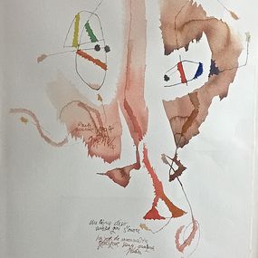 Painting, 1994 Désir  Desire Alain Bosquet, Joze Ciuha