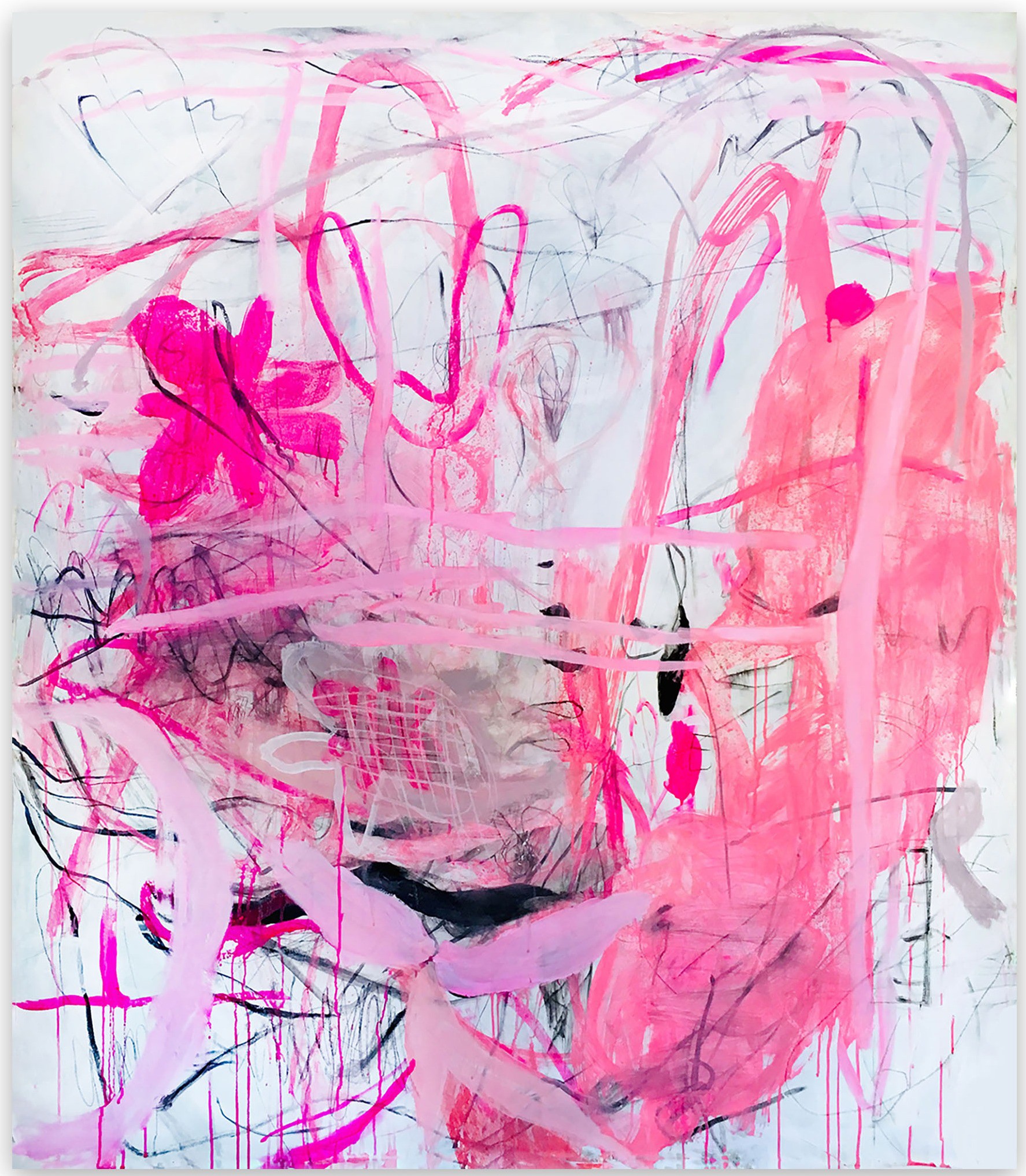 Macha Poynder, When Fate Gets Tired of Waiting (Abstract Expressionism painting) Macha Poynder, When Fate Gets Tired of Waiting (Abstract Expressionism painting)