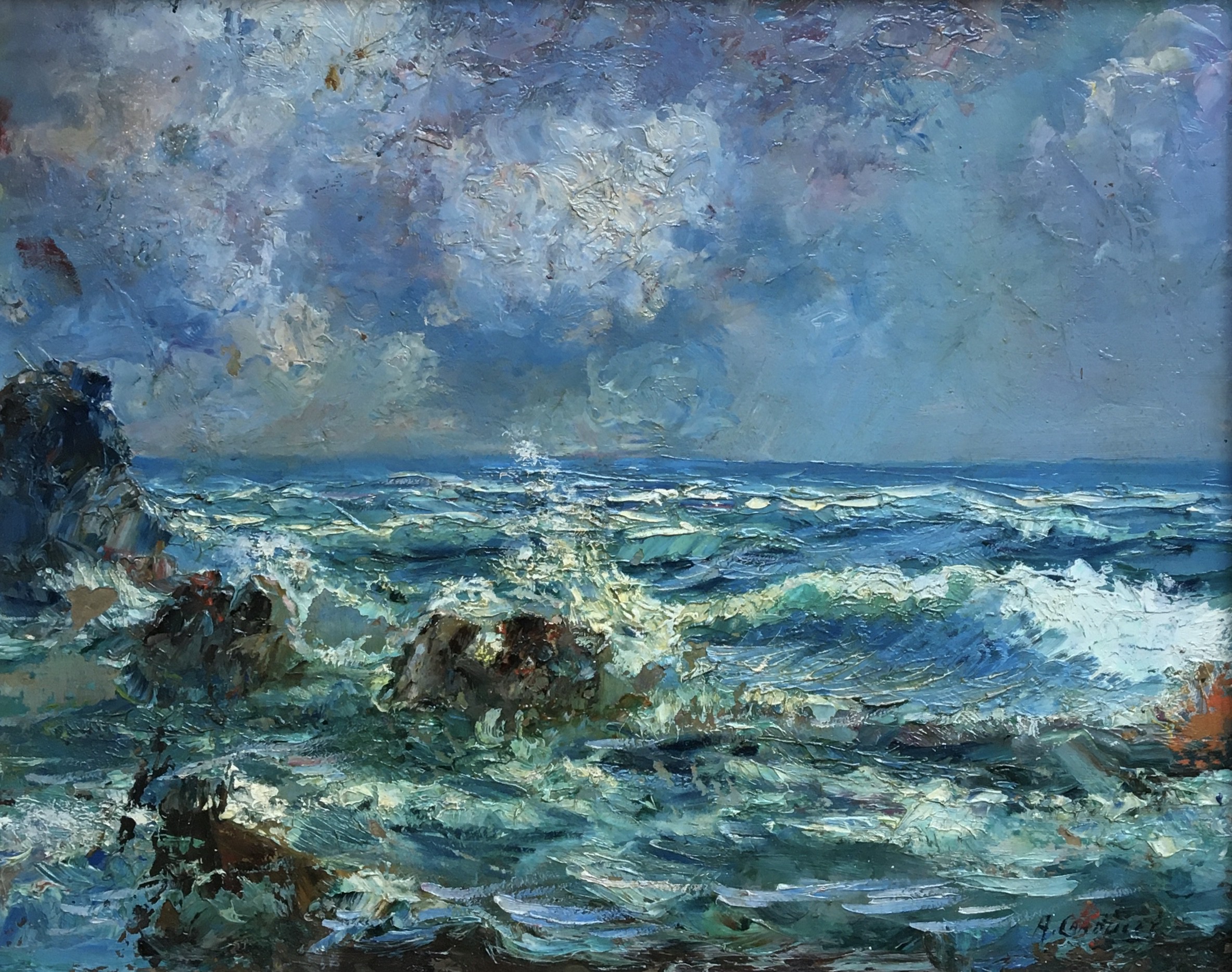 Adolfo Carducci, Ciel et mer Adolfo Carducci, Ciel et mer