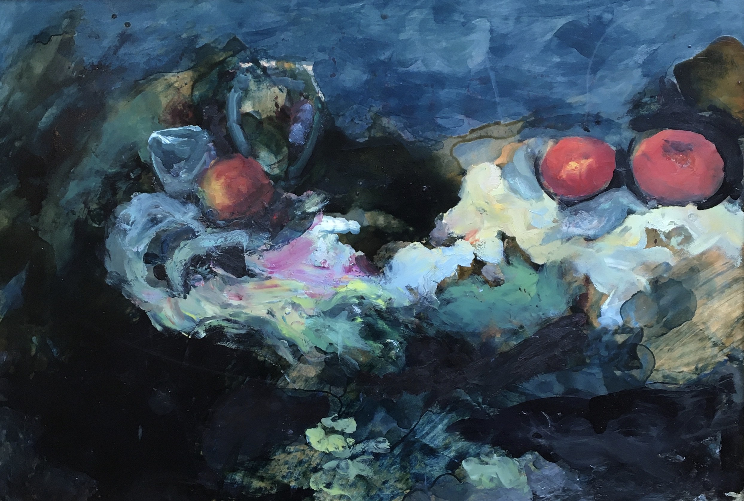 Adolfo Carducci, Nature morte aux fruits Adolfo Carducci, Nature morte aux fruits