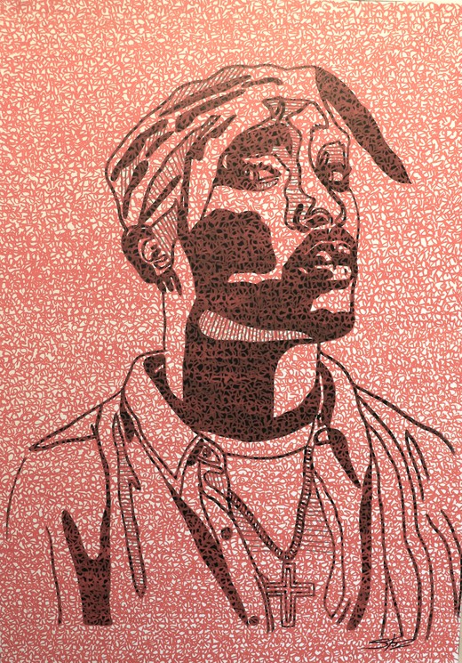 Tupac Shakur Under Cover Von Stoz 2020 Gemalde Artsper 977388