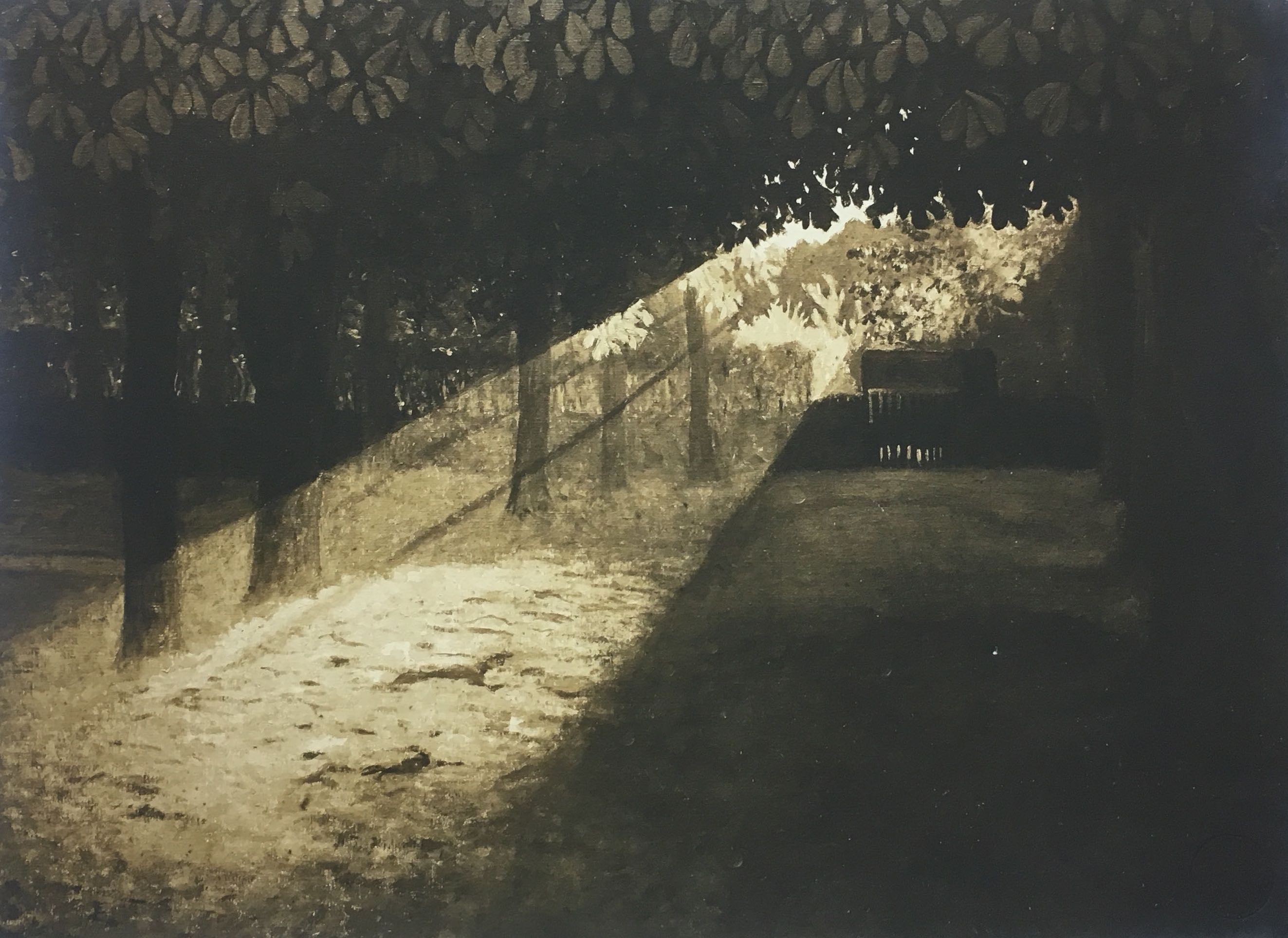 Eugène Druet, Félix VALLOTTON (1865-1925) Derniers rayons Last sunrays Eugène Druet, Félix VALLOTTON (1865-1925) Derniers rayons Last sunrays