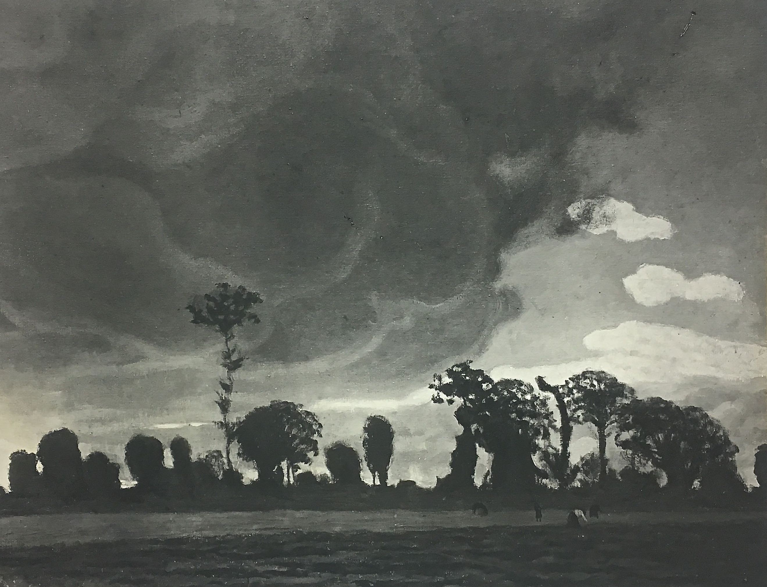 Eugène Druet, 1915 Félix Vallotton Nuages et tempête Tempest and clouds Eugène Druet, 1915 Félix Vallotton Nuages et tempête Tempest and clouds
