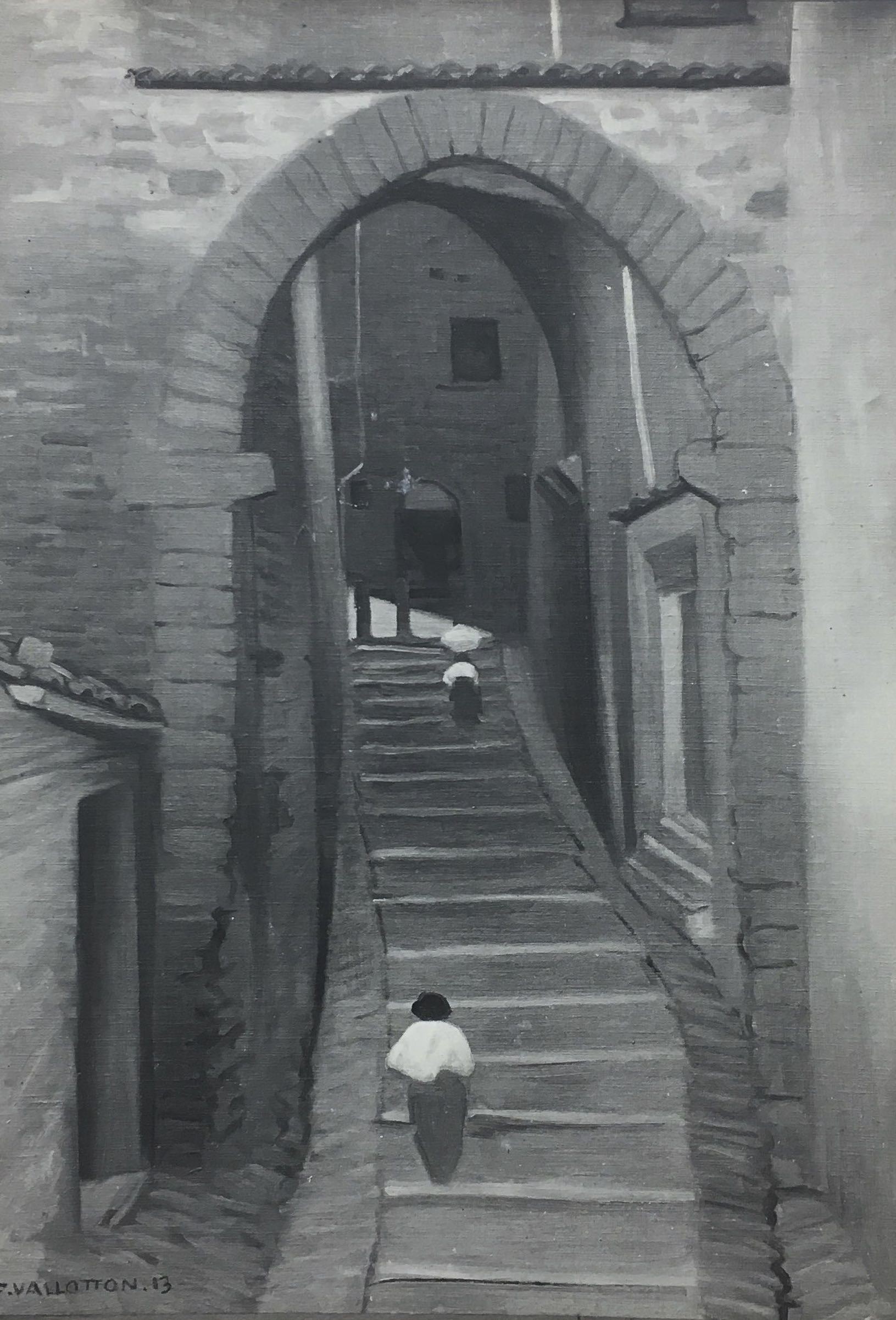 Eugène Druet, 1915 Escalier du village Village Stairs Eugène Druet, 1915 Escalier du village Village Stairs