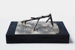 Sculpture, Earth box gold, Giovanni Luca Ferreri