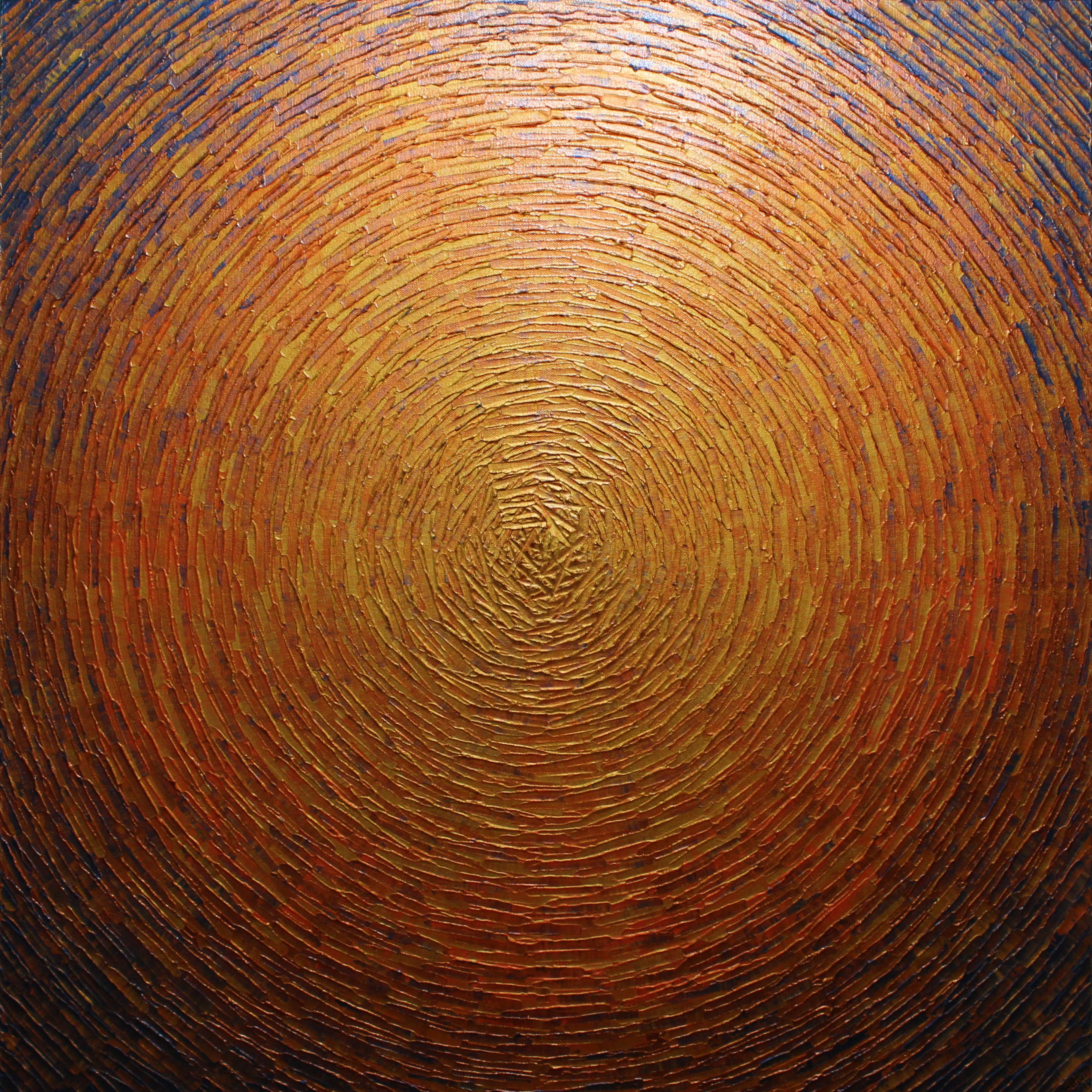 Jonathan Pradillon, Grand éclat couleurs or orange 3 Jonathan Pradillon, Grand éclat couleurs or orange 3