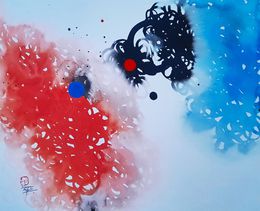 Painting, Méditation Amour, Sounya Whang