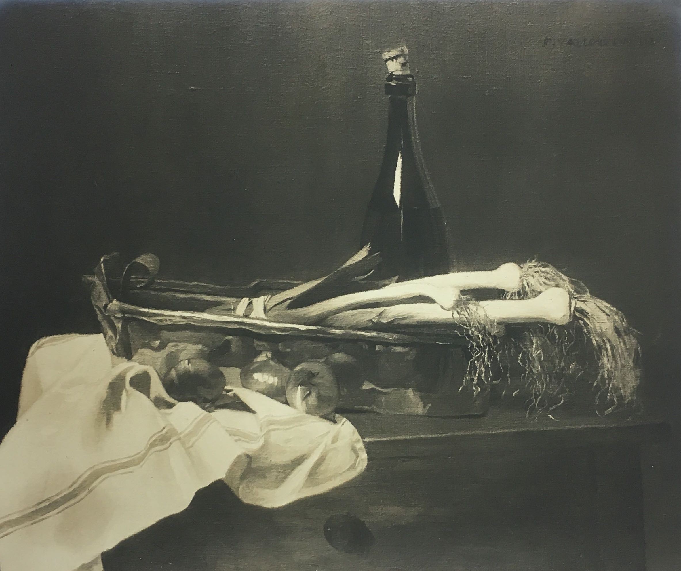 Eugène Druet, Nature morte Poireaux 1911 Leeks Still life Eugène Druet, Nature morte Poireaux 1911 Leeks Still life