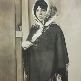 Fotografía, 1915 BRIGITTE au foulard, Eugène Druet