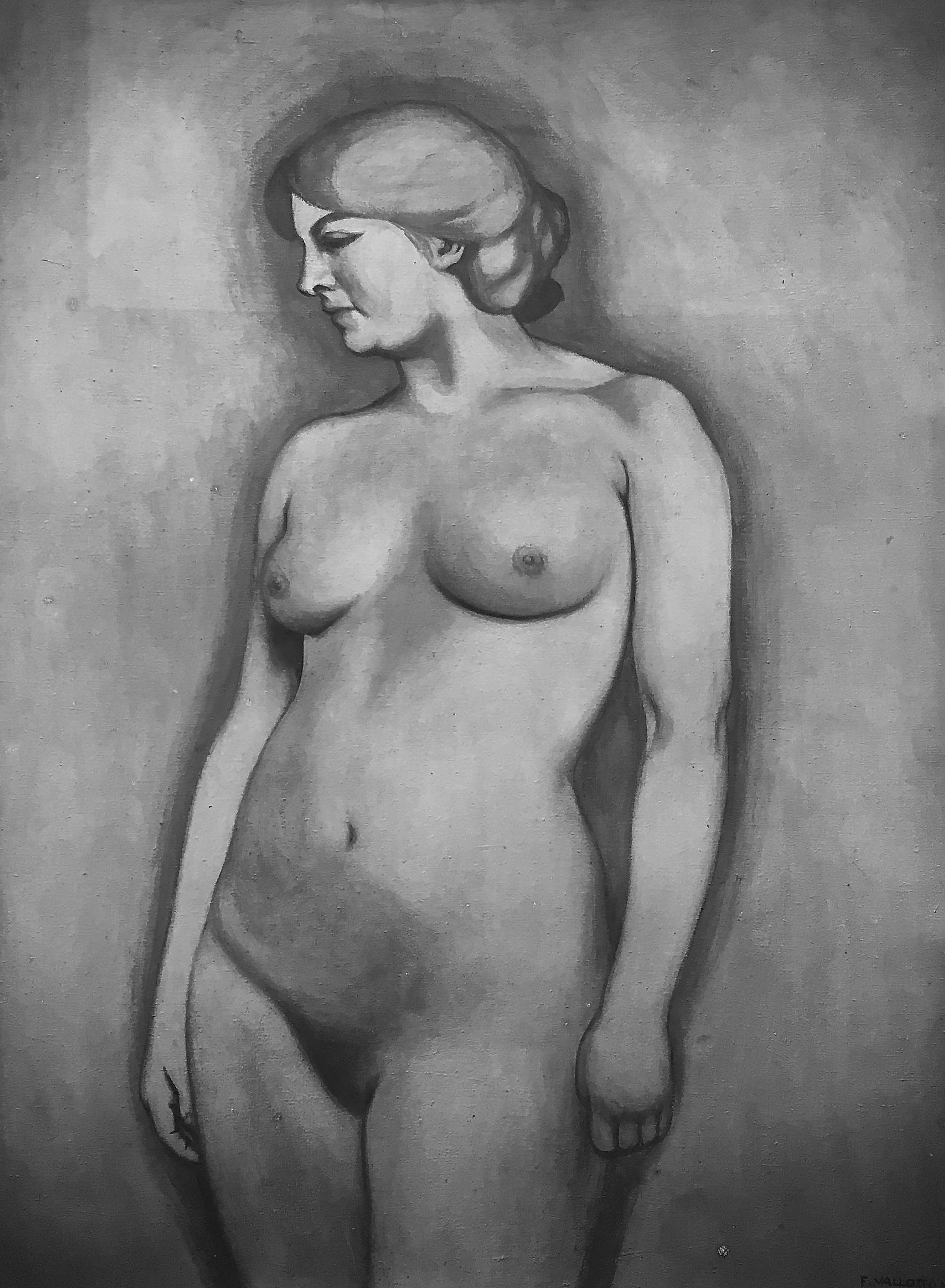 Eugène Druet, 1915 Félix Vallotton (1865-1925) Nu blonde Fair haired nude Eugène Druet, 1915 Félix Vallotton (1865-1925) Nu blonde Fair haired nude