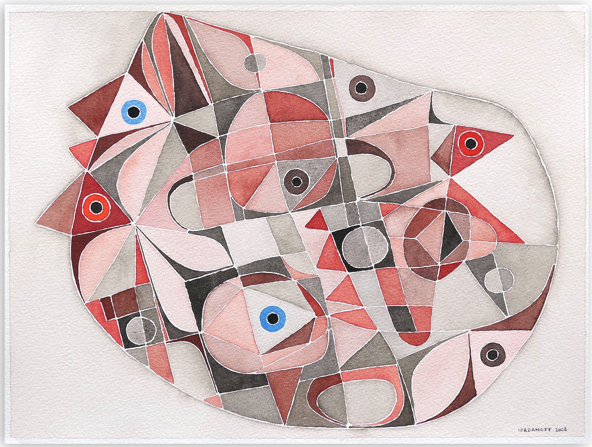 Jérémie Iordanoff, Chambre (Abstract work on paper) Jérémie Iordanoff, Chambre (Abstract work on paper)