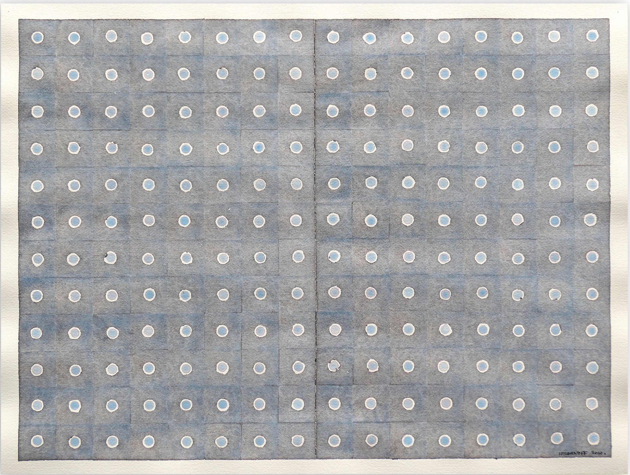 Jérémie Iordanoff, Réserve d'eau (Abstract work on paper) Jérémie Iordanoff, Réserve d'eau (Abstract work on paper)