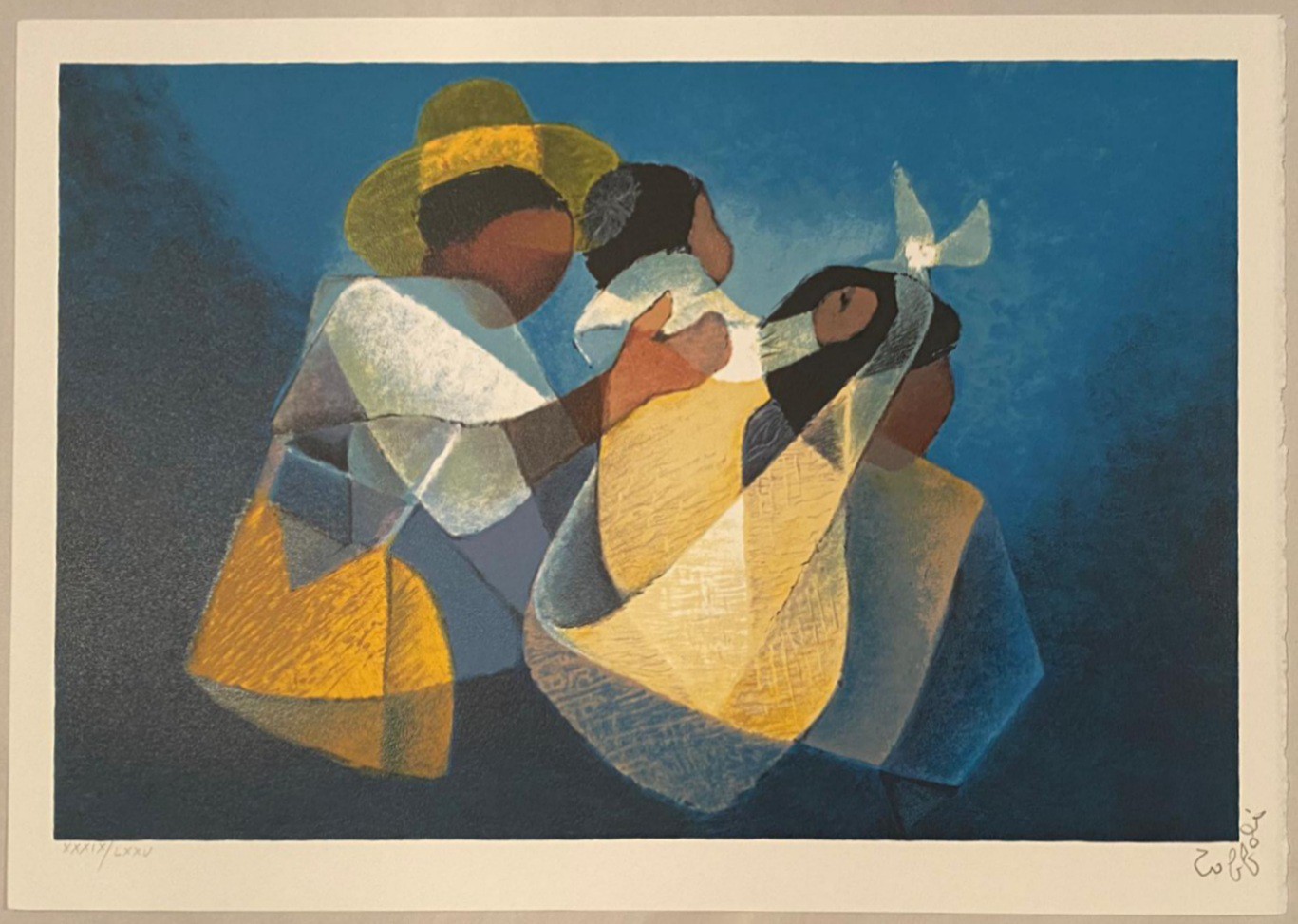Louis Toffoli, Mexique, famille du Zinacantan Louis Toffoli, Mexique, famille du Zinacantan