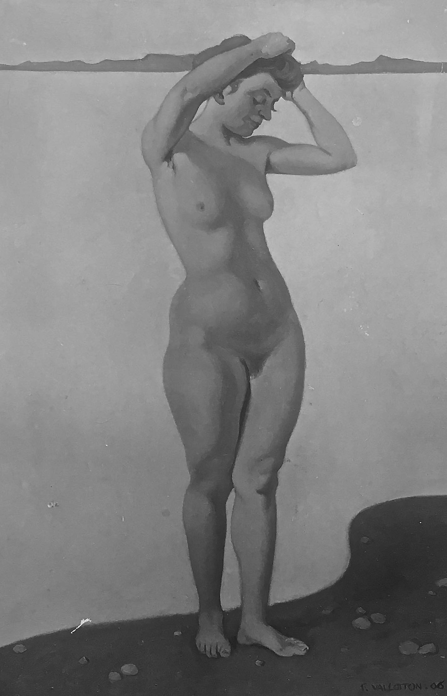 Eugène Druet, Félix VALLOTTON (1865-1925) Nu Lucie Nude Eugène Druet, Félix VALLOTTON (1865-1925) Nu Lucie Nude