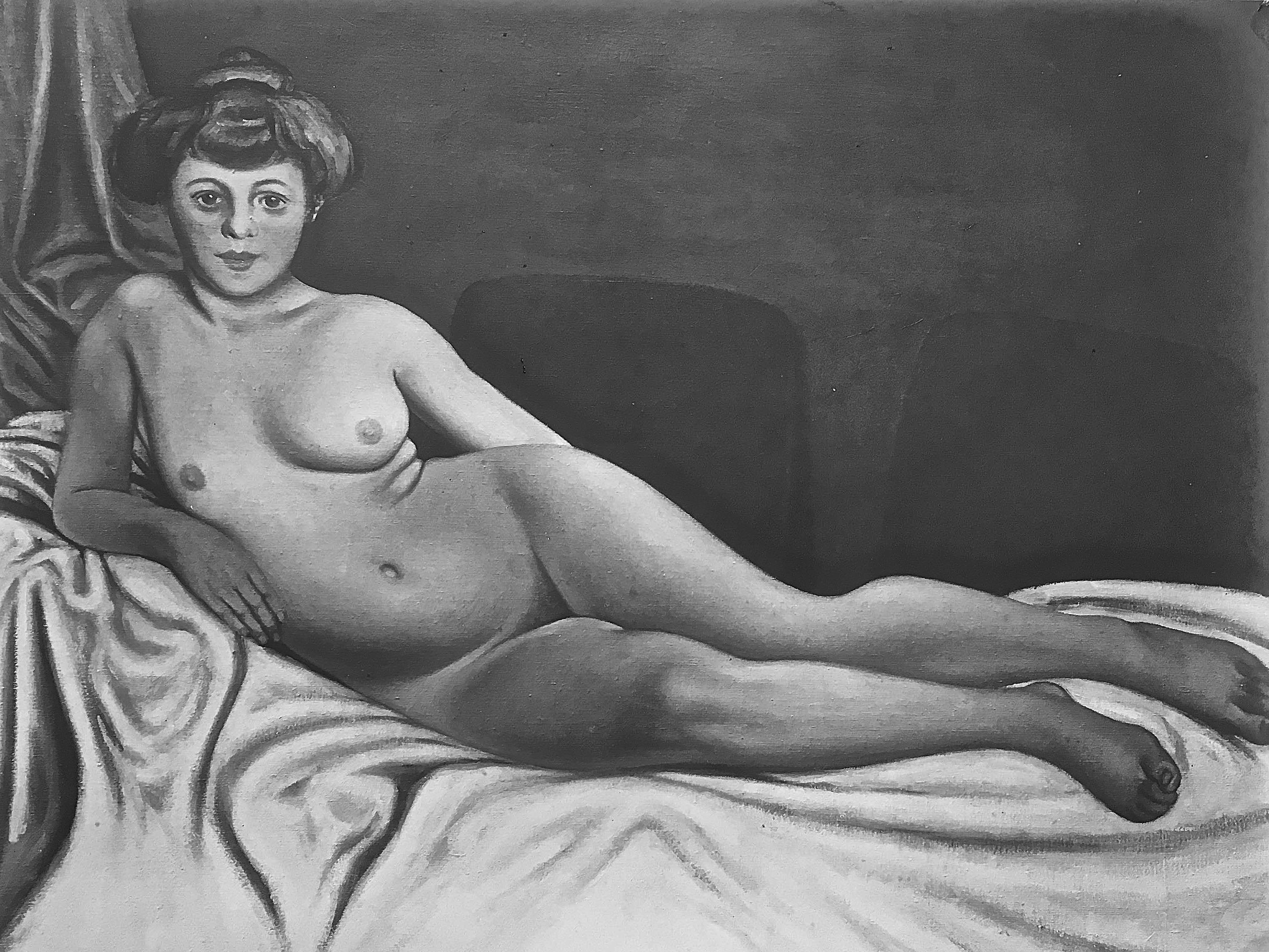 Eugène Druet, Félix VALLOTTON (1865-1925) Femme allongée 1905 Lady resting Eugène Druet, Félix VALLOTTON (1865-1925) Femme allongée 1905 Lady resting