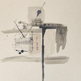 Fine Art Drawings, Factory, Buildings, Flavio Aguilera