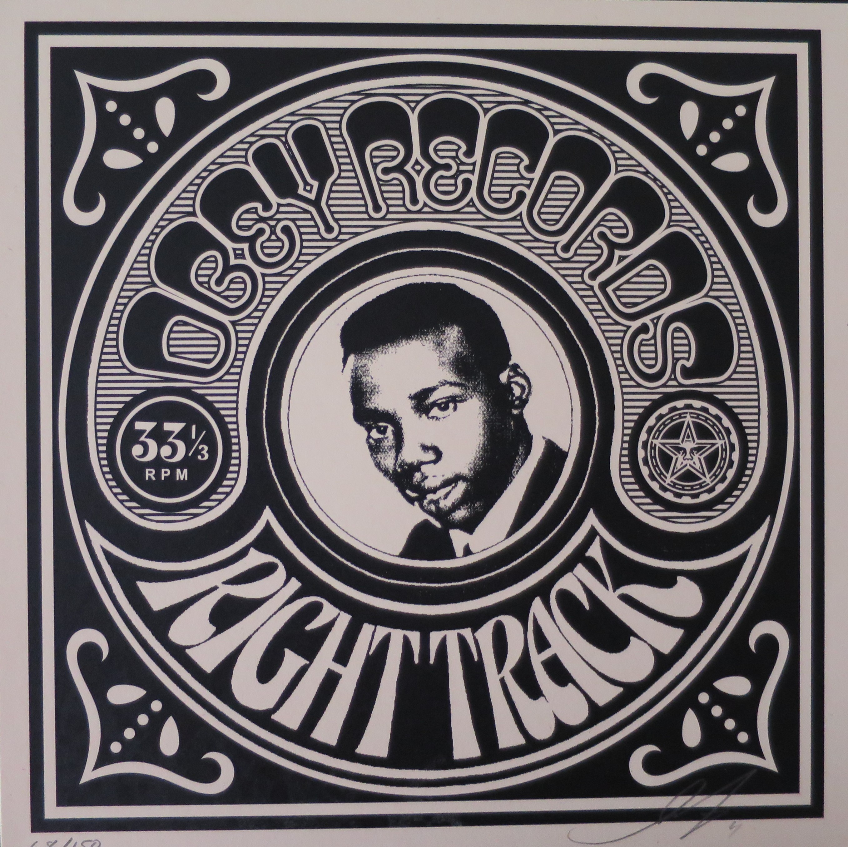 Shepard Fairey (Obey), Right Track Shepard Fairey (Obey), Right Track