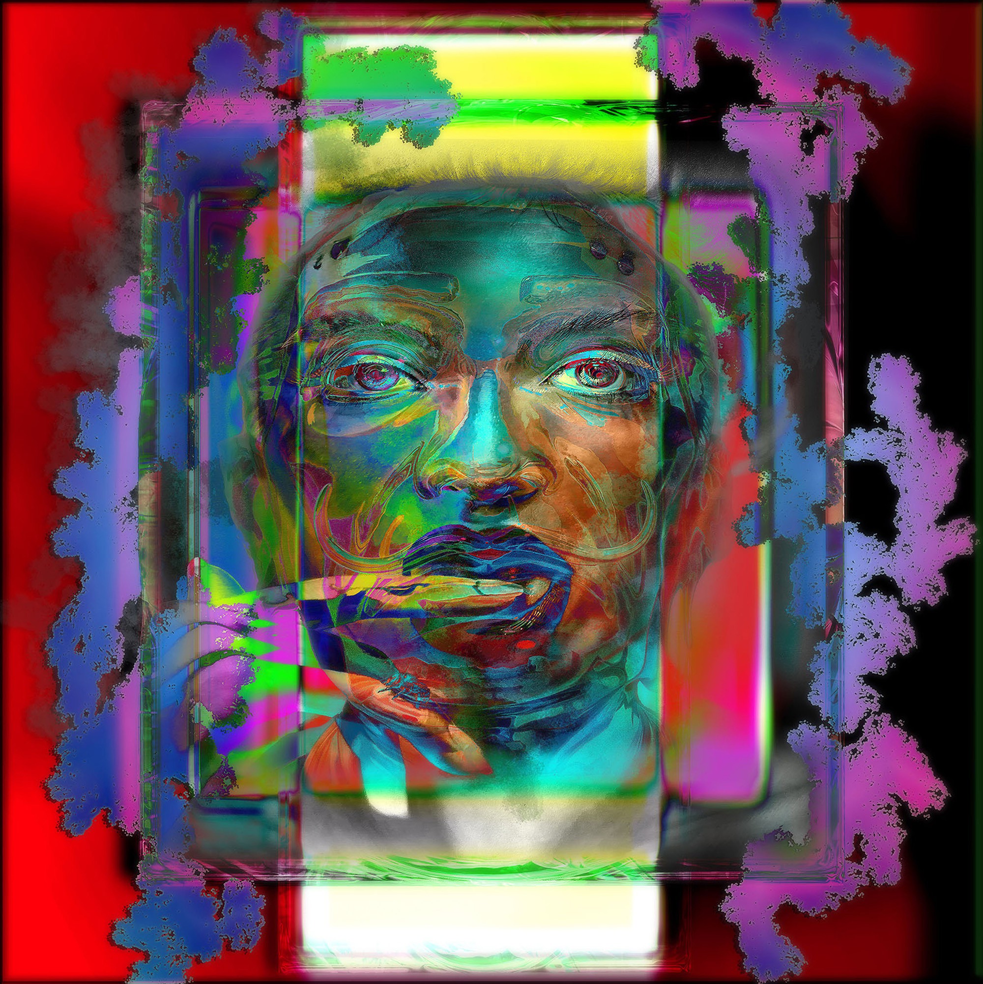 Jens-Christian Wittig, Framed Color Face II Jens-Christian Wittig, Framed Color Face II