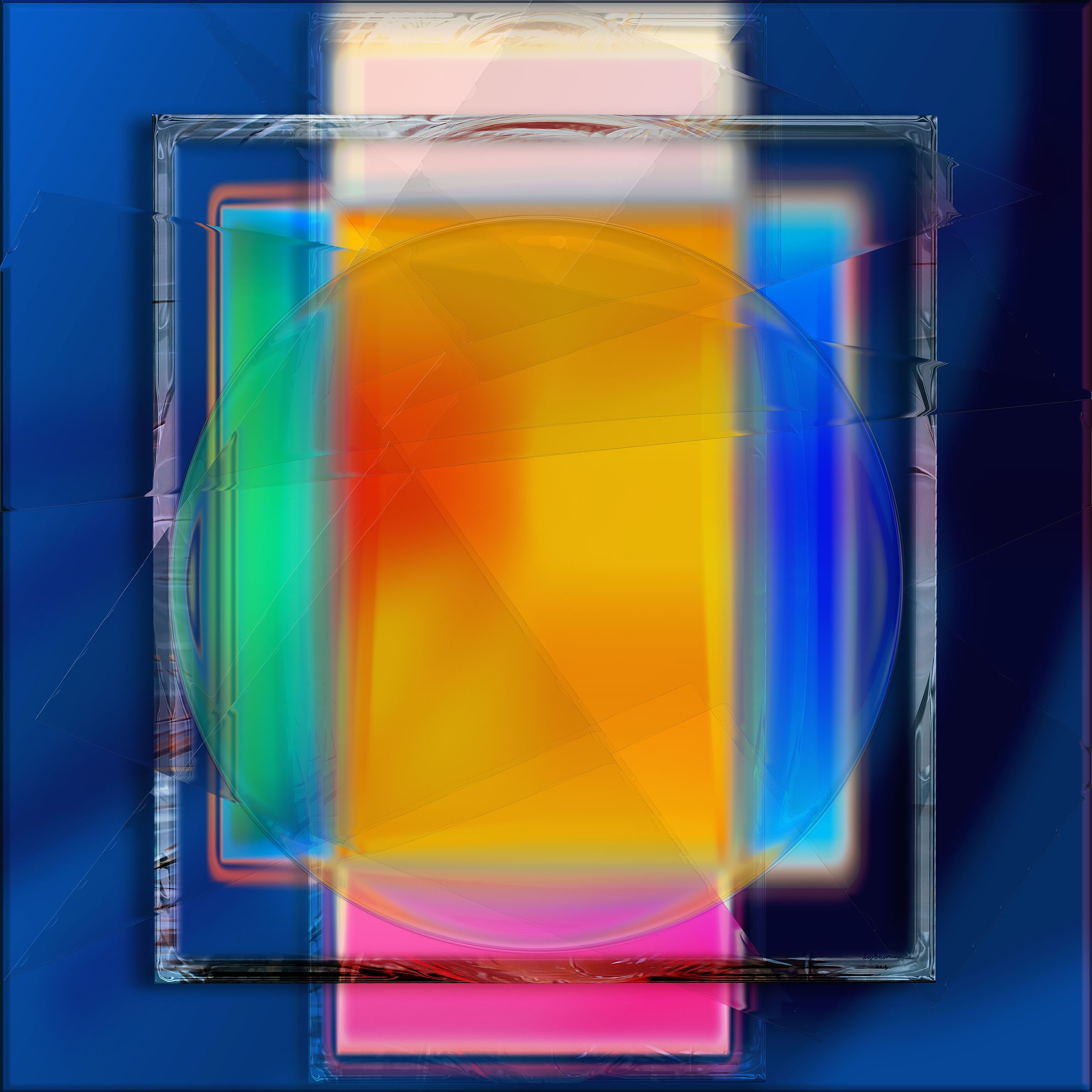Jens-Christian Wittig, Framed Color Square I Jens-Christian Wittig, Framed Color Square I