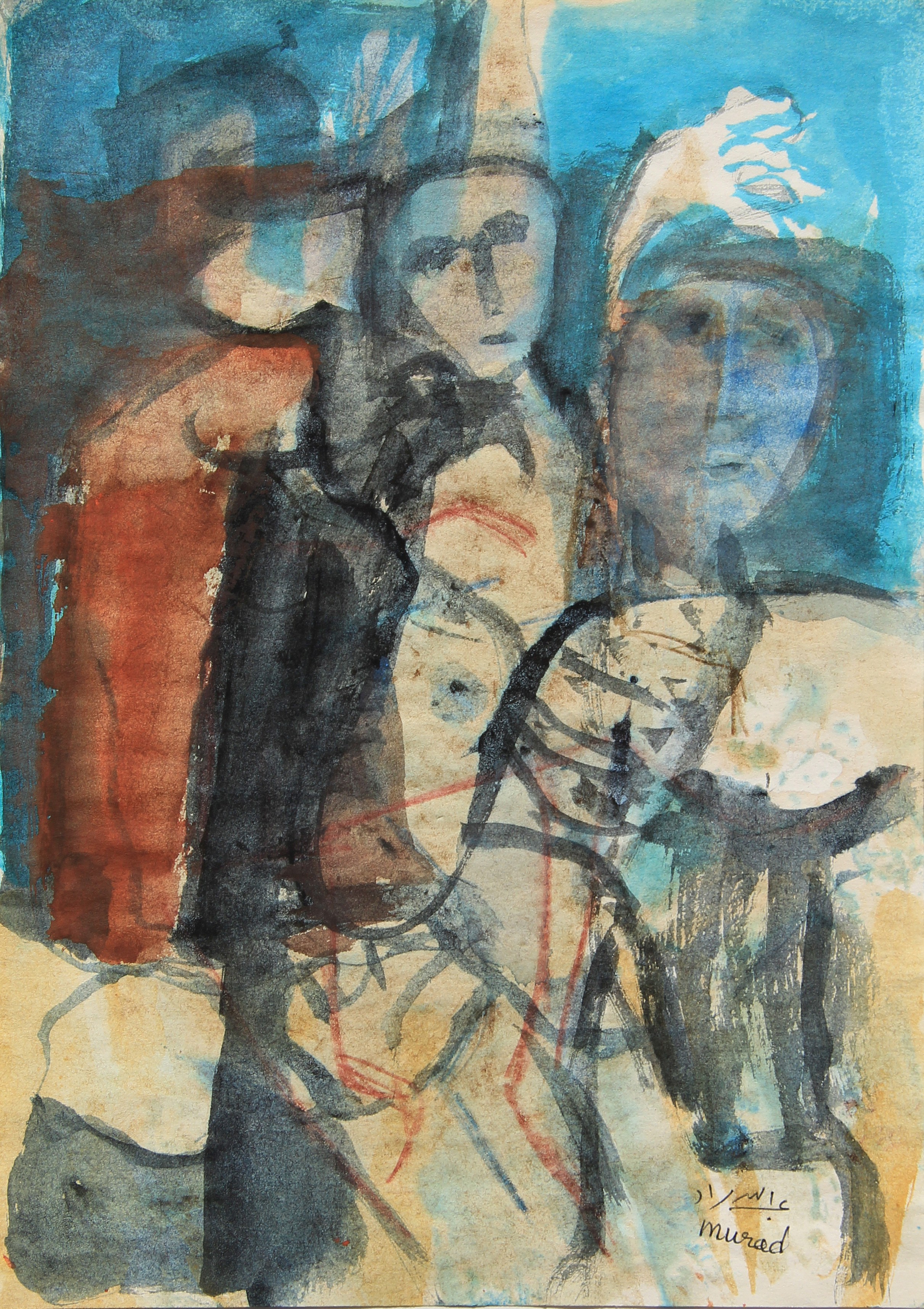 Abdullah Murad, Untitled A15 Abdullah Murad, Untitled A15