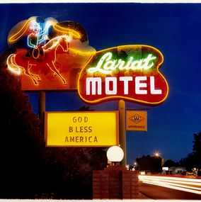 Photographie, Lariat Motel II, Fallon, Nevada, Richard Heeps