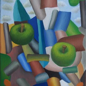 Gemälde, Nature morte et abstraction, Fabien Gäng