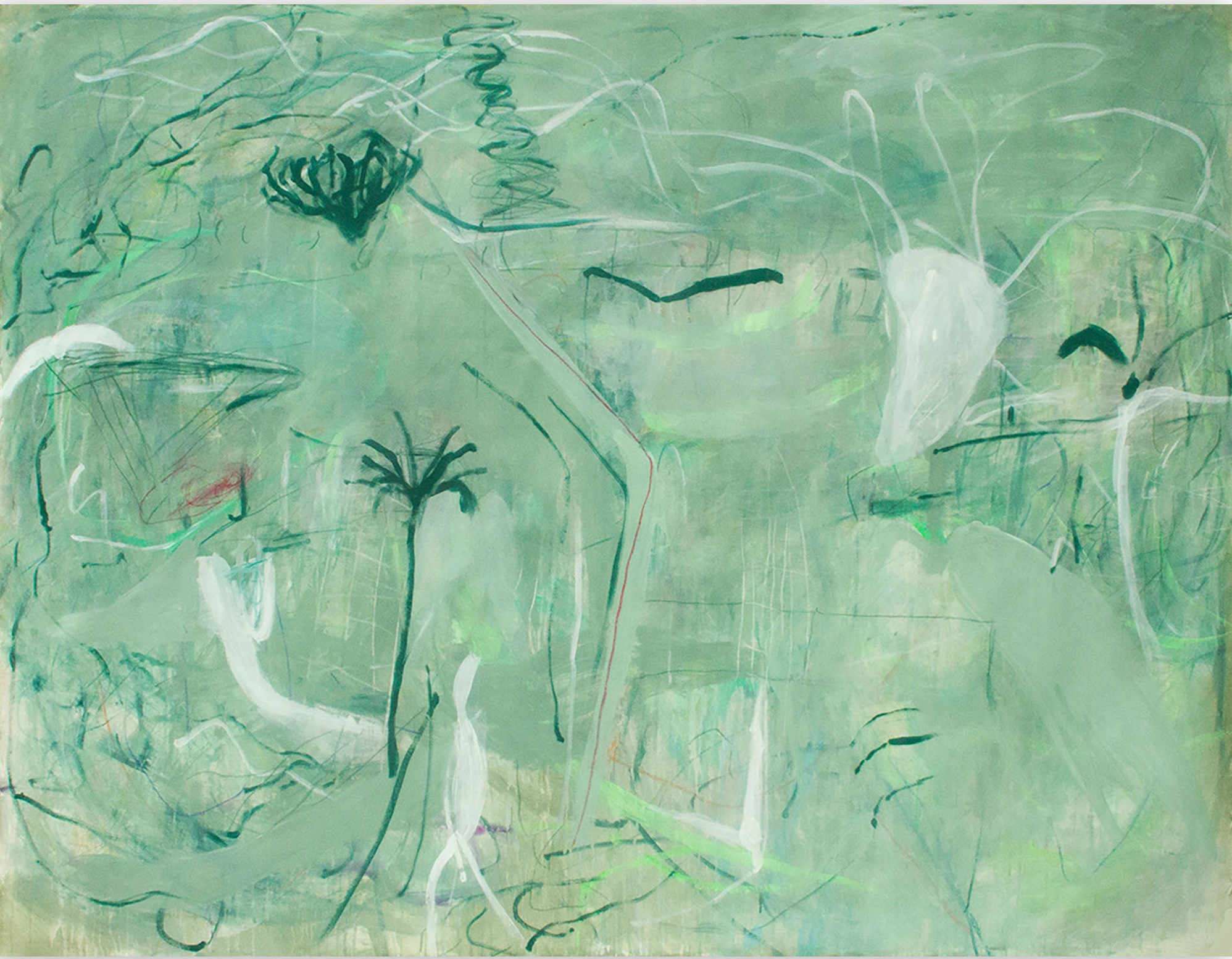 Macha Poynder, That is Why You Will Get Through This White Desert (Abstract Expressionism painting) Macha Poynder, That is Why You Will Get Through This White Desert (Abstract Expressionism painting)
