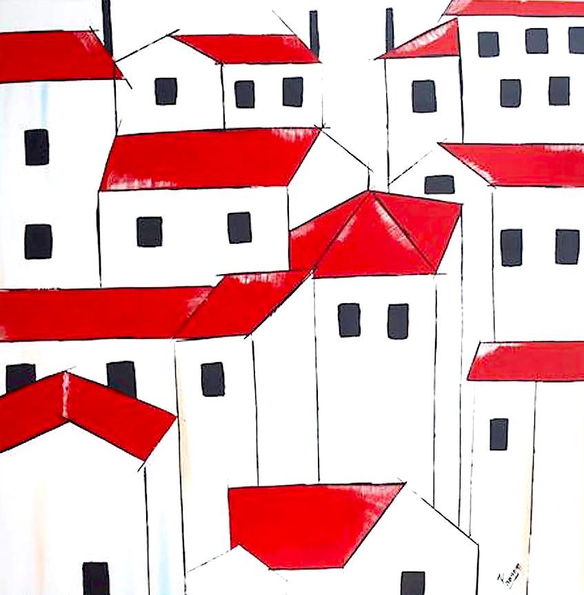 Poonam Choudhary, Red roofs Poonam Choudhary, Red roofs