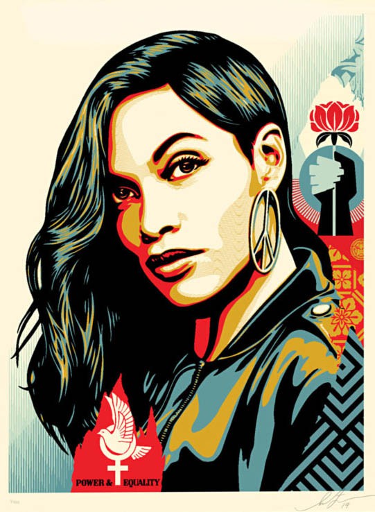 Shepard Fairey (Obey), Power and Equality / Dove Shepard Fairey (Obey), Power and Equality / Dove