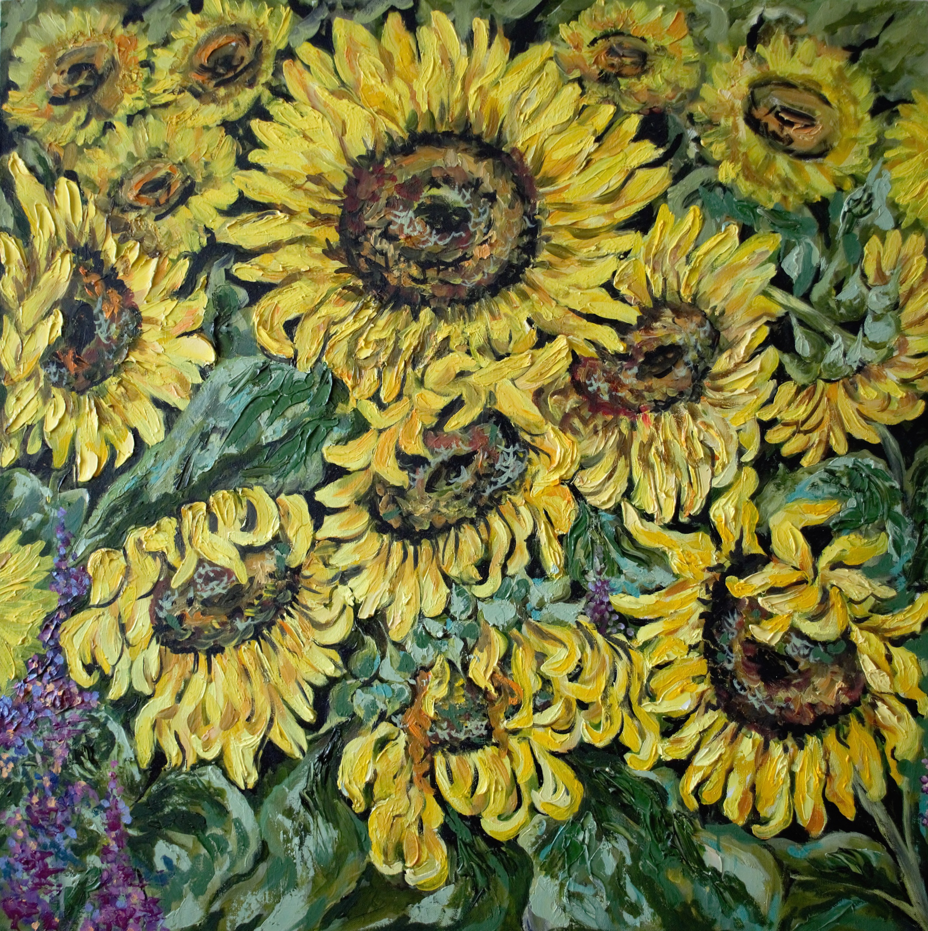 Olga Buchkovska, Sunflowers Olga Buchkovska, Sunflowers