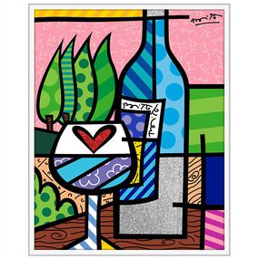 Romero Britto, To Happiness Romero Britto, To Happiness