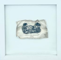 Crumpled wine label - Lafite Rothschild #1, Philarthrop