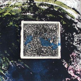 Painting, 353) Instingraphie Tumultes 3, Isis Bi-M