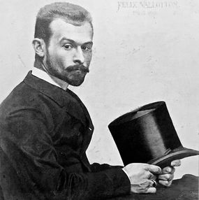 Photographie, Félix VALLOTTON (1865-1925) Félix JASINSKY, Eugène Druet