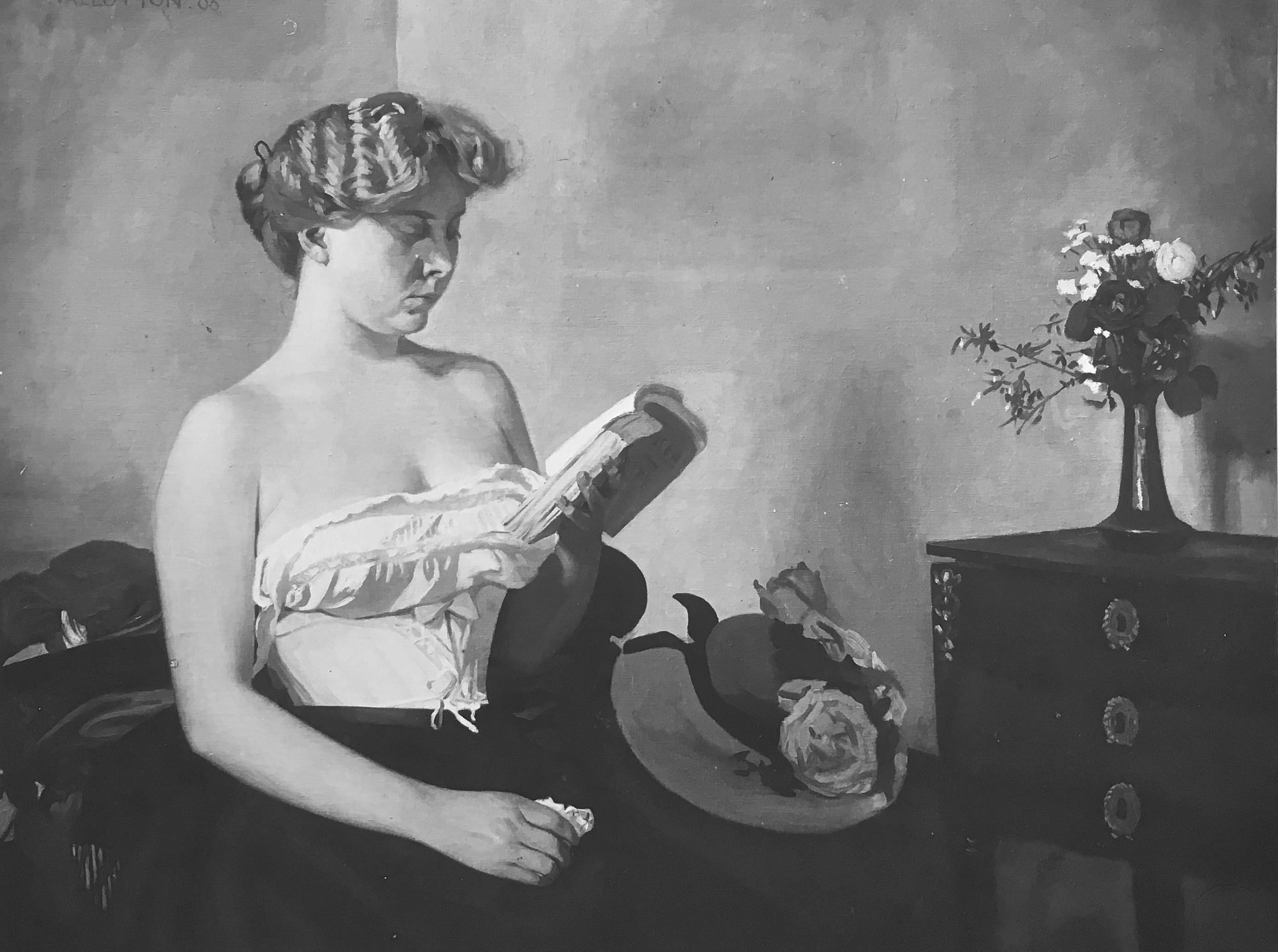 Eugène Druet, Félix VALLOTTON (1865-1925) Lecture Reading Eugène Druet, Félix VALLOTTON (1865-1925) Lecture Reading