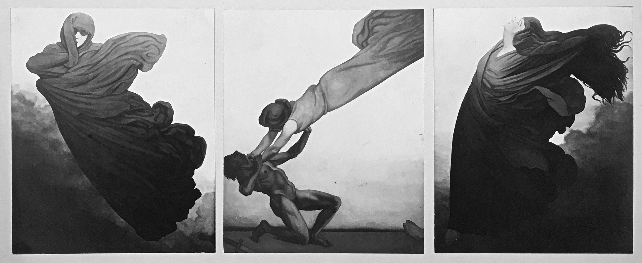 Eugène Druet, Félix VALLOTTON (1865-1925) Le Crime châtié 1915 Punished crime Eugène Druet, Félix VALLOTTON (1865-1925) Le Crime châtié 1915 Punished crime