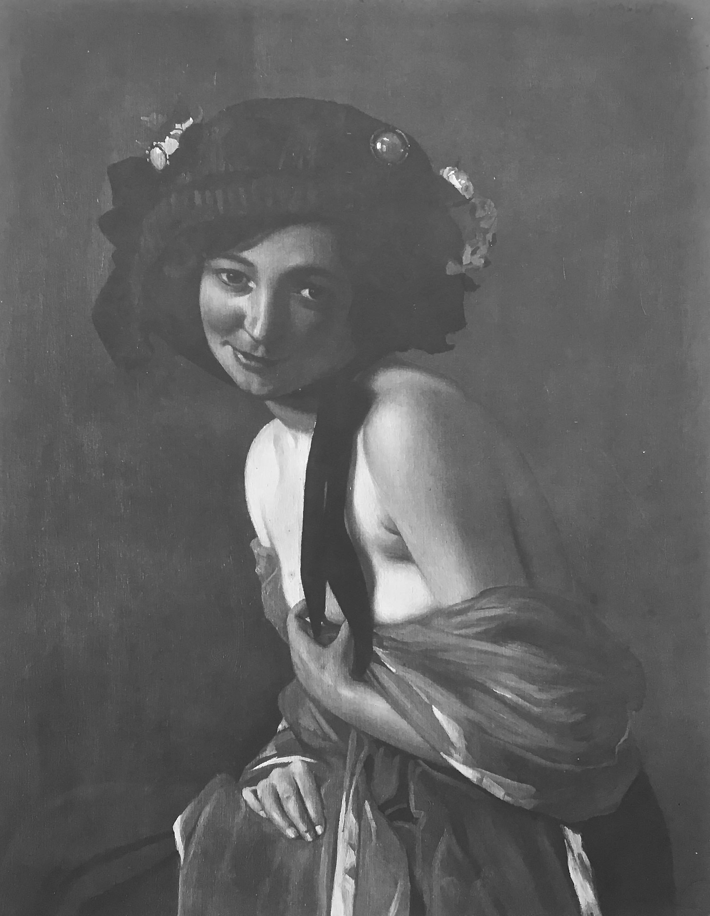Eugène Druet, Félix VALLOTTON (1865-1925) Le chapeau noir The black hat Eugène Druet, Félix VALLOTTON (1865-1925) Le chapeau noir The black hat