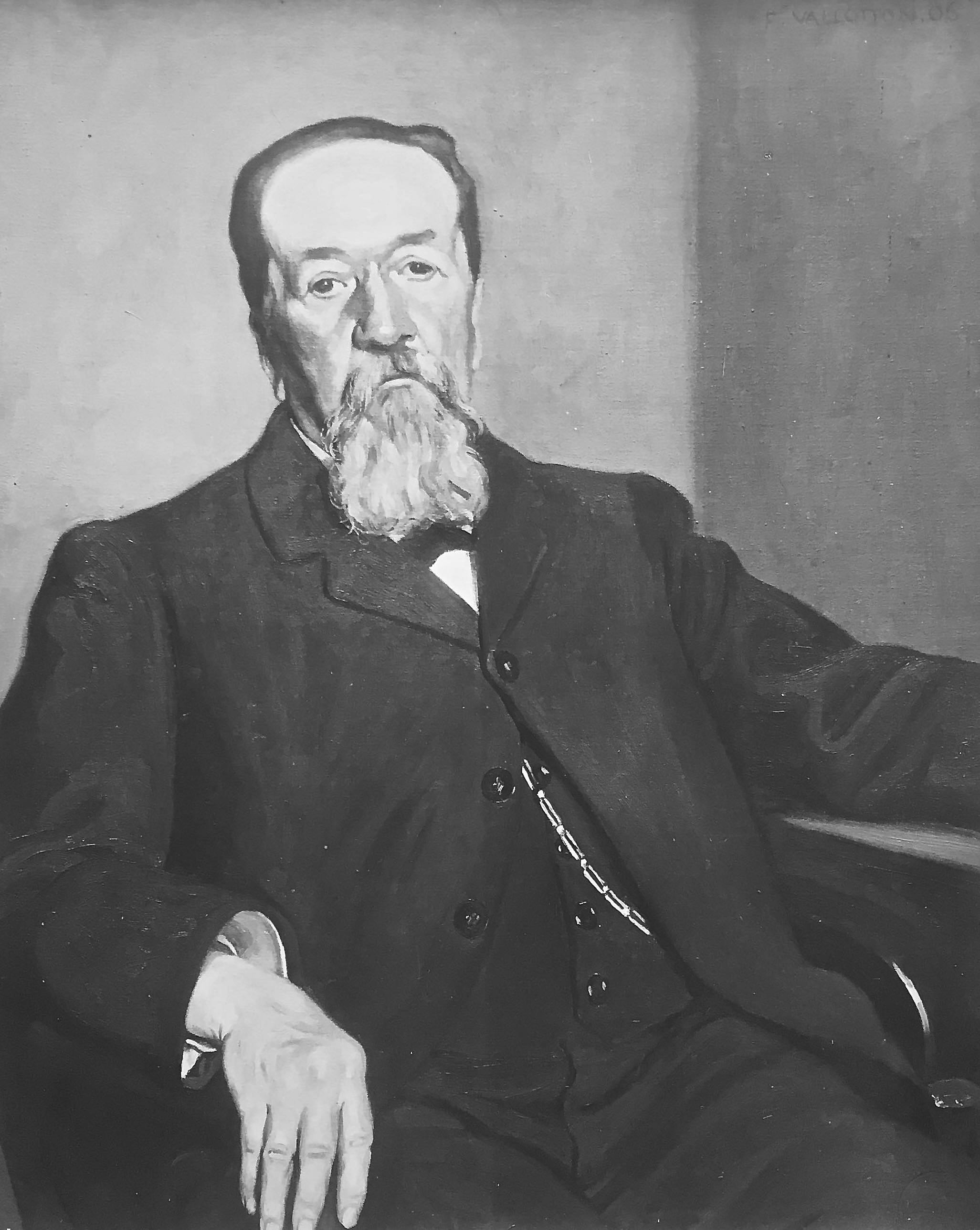 Eugène Druet, Félix Vallotton Homme à la barbe Eugène Druet, Félix Vallotton Homme à la barbe