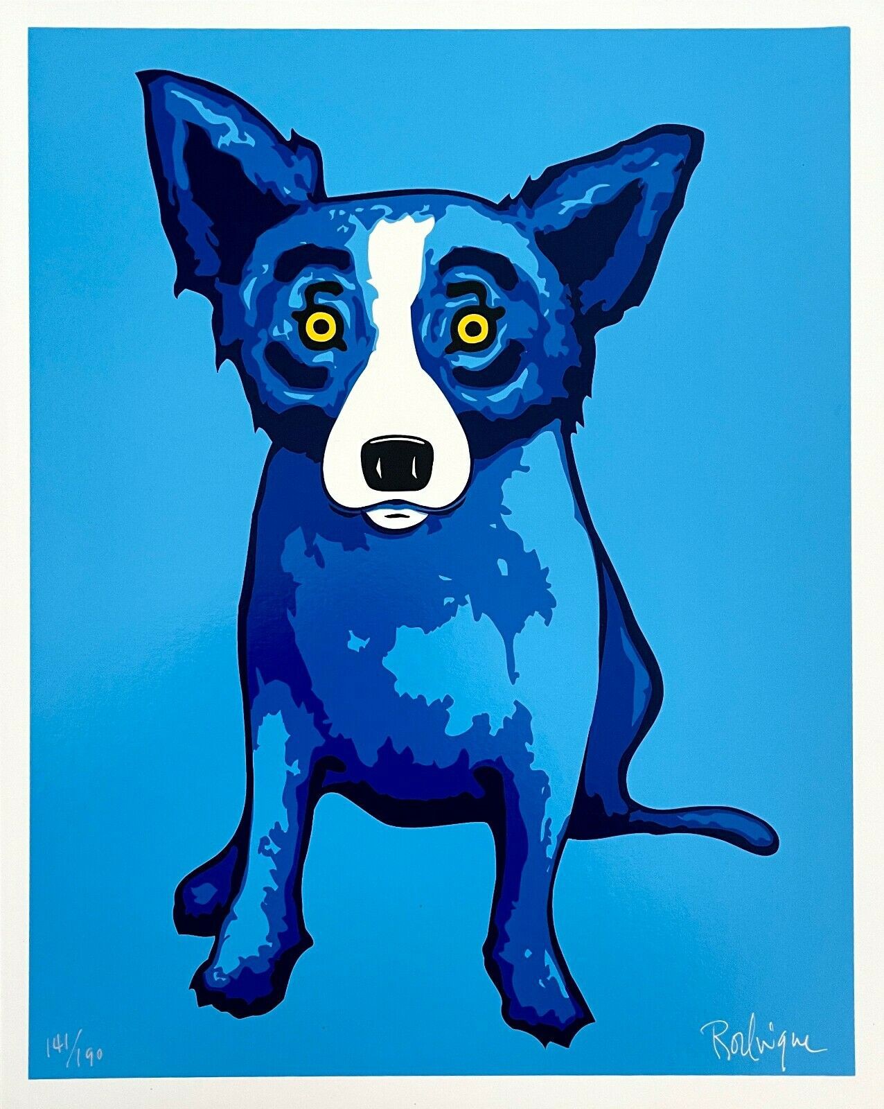 Джордж Родригес синяя собака